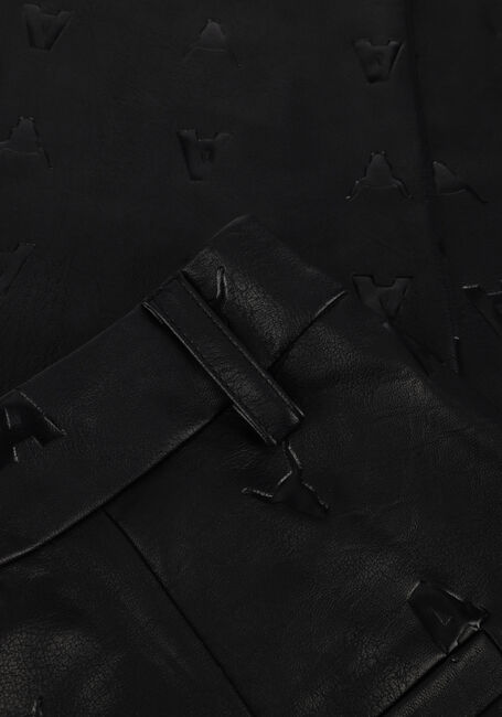 ALIX THE LABEL Pantalon LOGO FO LEATHER PANTS en noir - large