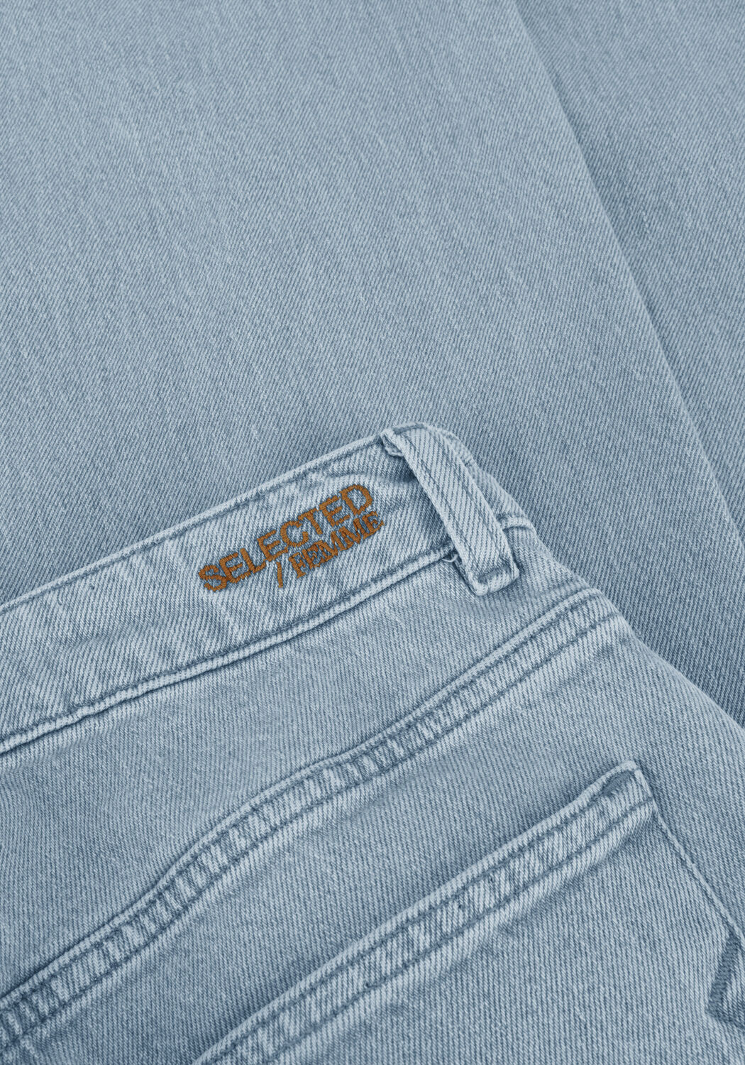 SELECTED WOMEN Wide jeans SLFALICE-N HW WIDE LON Bleu clair - large