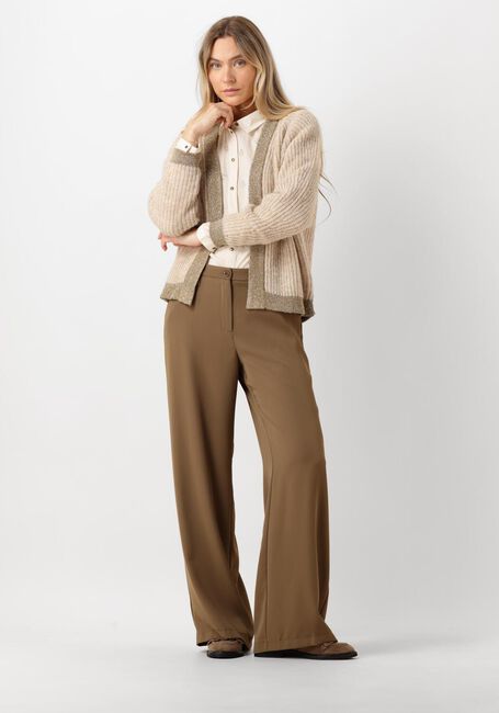 SUMMUM Gilet CARDIGAN AIRY ALPACA BLEND KNIT en blanc - large