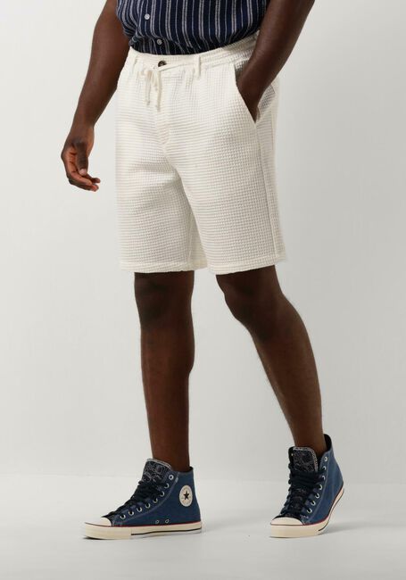 ANERKJENDT Pantalon courte AKLT JAN WAFFLE ELA SHORTS en blanc - large