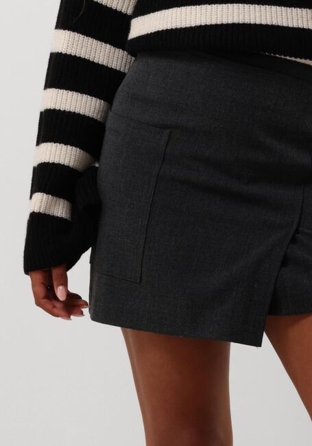 EDITED Mini-jupe PEGGY SKIRT Gris foncé - large