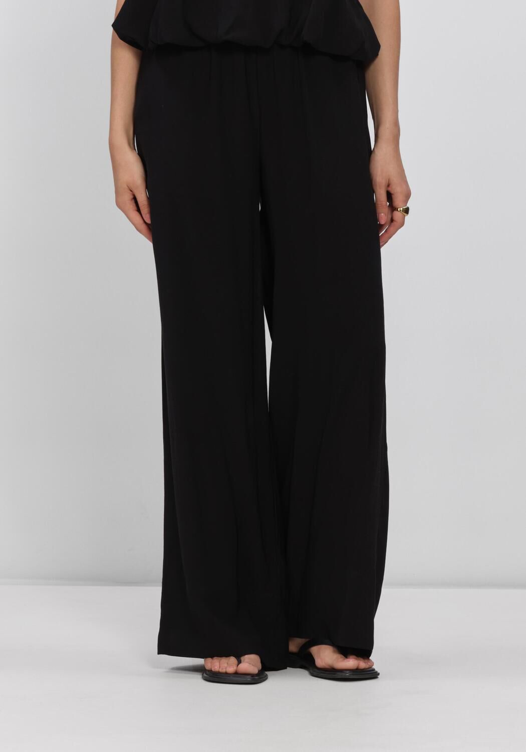 EDITED CATALEYA TROUSERS Pantalons en noir - large