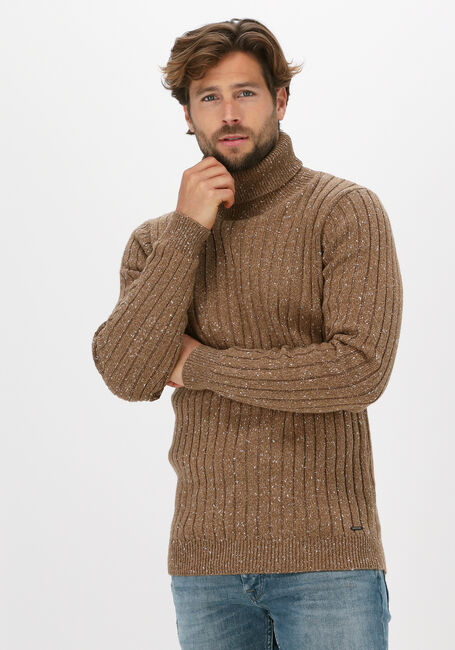 DSTREZZED Pull TURTLE NECK CABLE STRUCTURE NA Kaki - large