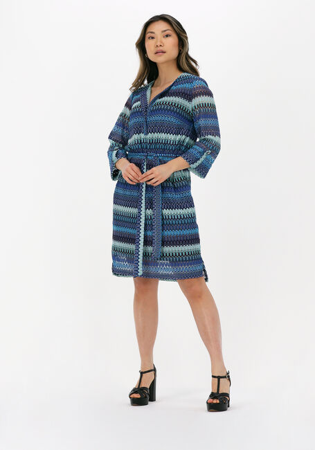 ANA ALCAZAR Mini robe SHIRT DRESS WCA en bleu - large