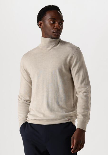 PROFUOMO Col roulé PULLOVER ROLL NECK en beige - large