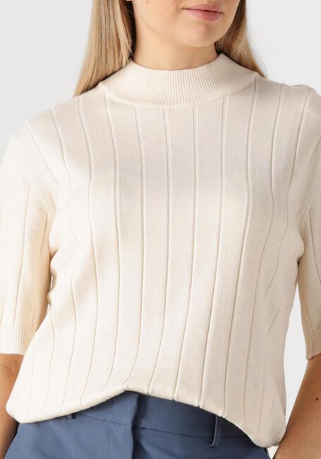 BRUUNS BAZAAR T-shirt GLADY KNIT Écru - large