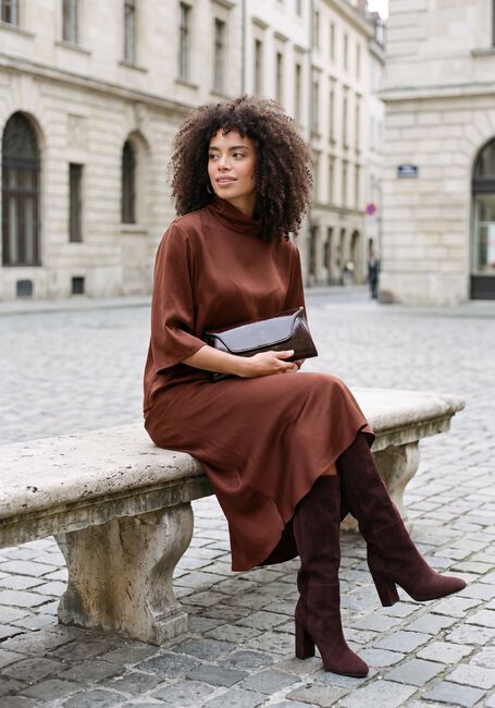 DRYKORN Jupe midi URA Bordeaux - large