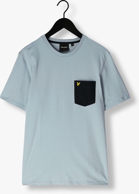 LYLE & SCOTT T-shirt CONTRAST POCKET T-SHIRT en bleu - large