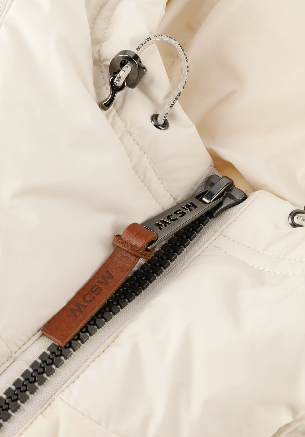 MOSCOW Veste matelass&eacute; 10-08-GLENDA Blanc - large