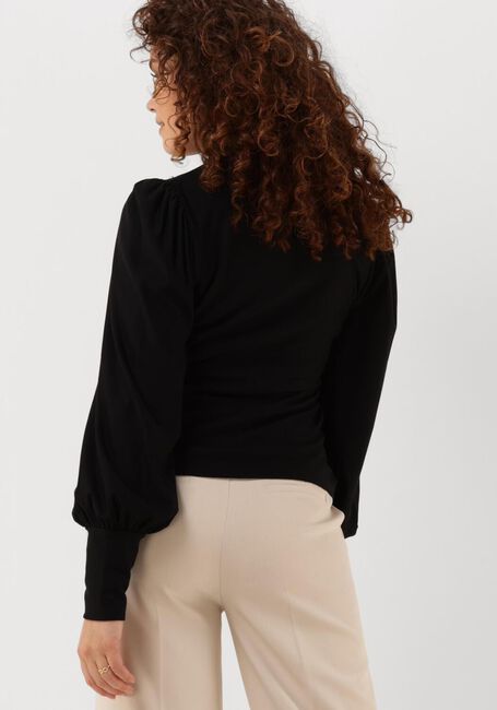 GESTUZ Pull RIFAGZ BUTTON BLOUSE en noir - large