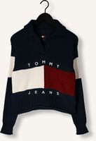 Blauwe TOMMY JEANS Trui TJW RWB FLAG RUGBY SWEATER Blauwe TOMMY JEANS Trui TJW RWB FLAG RUGBY SWEATER - medium