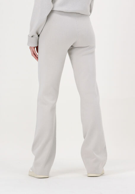 XAVAH Pantalon évasé HEAVY KNIT FLAIRPANT en beige - large