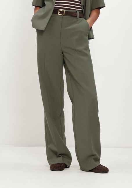 Olijf MODSTR&Ouml;M Wijde broek GALE PANTS - large