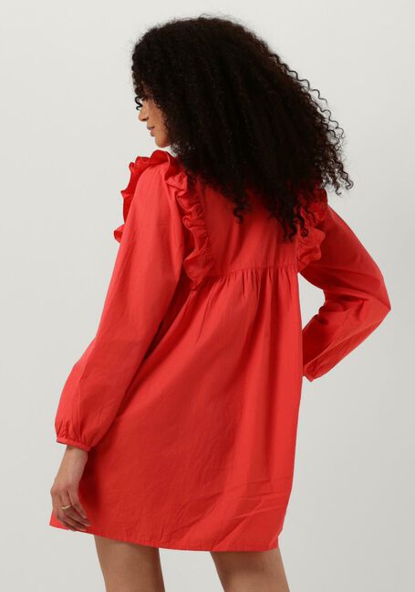 Rode BY-BAR Mini jurk VAYA POPLIN DRESS - large