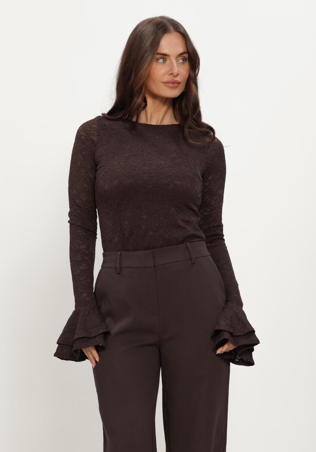 FREEBIRD Haut BEVERLY en marron - large