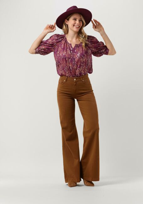 Paarse VANESSA BRUNO  SEBAN BLOUSE - large
