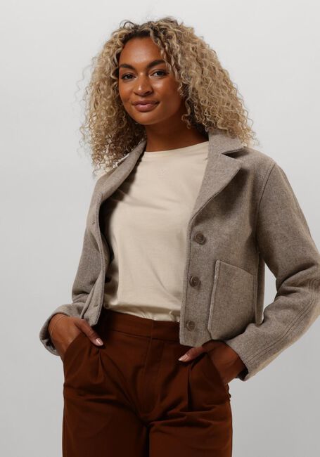 MSCH COPENHAGEN Manteau MSCHBOONE JOSIA SHORT JACKET en beige - large