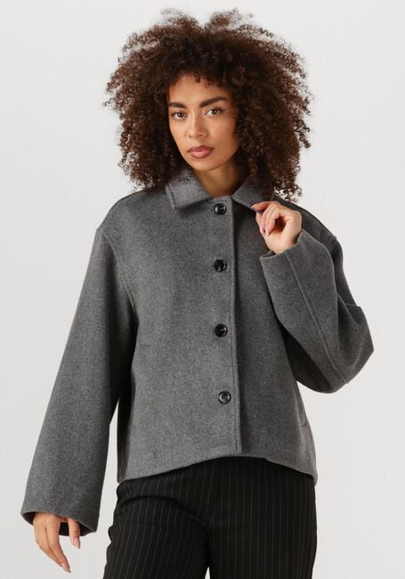 NEO NOIR Manteau HAMRA WOOL JACKET en gris - large