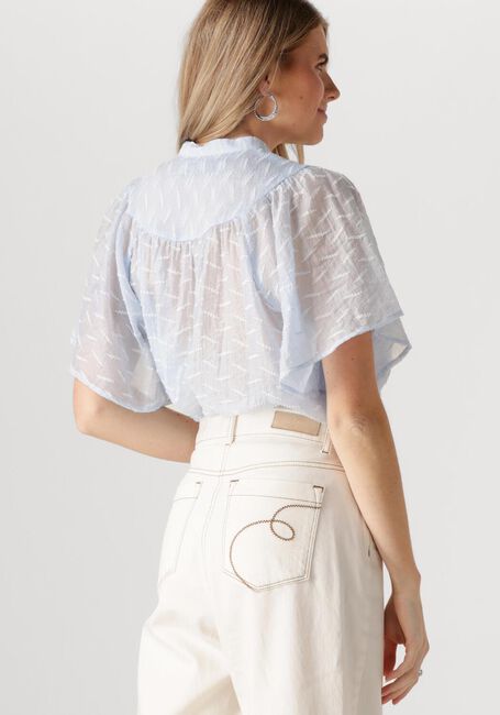 Lichtblauwe NUKUS  BIANCA BLOUSE - large