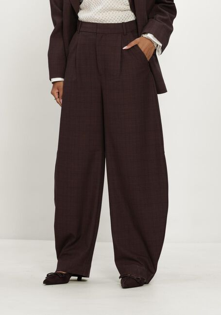 GESTUZ GZLAVANA HW PANTS Pantalons en marron - large