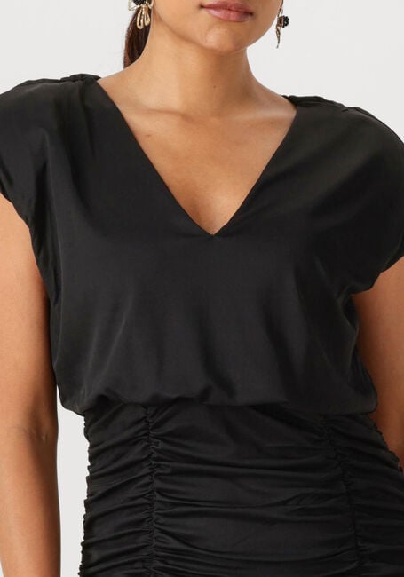 SELECTED WOMEN Mini robe SLFSLIM MIRA REVERSIBLE SL SHORT DRESS en noir - large