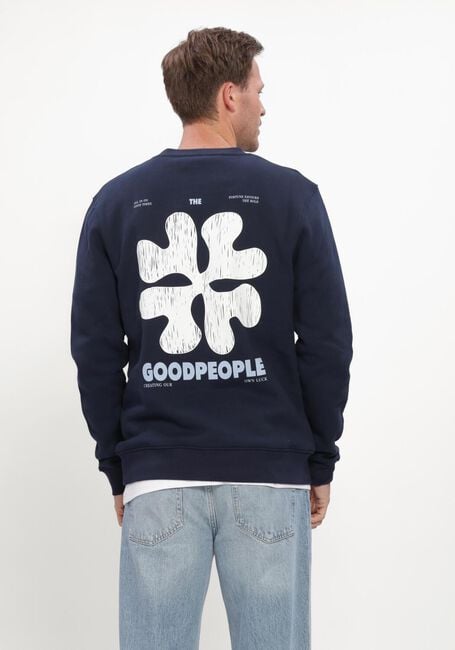 Donkerblauwe THE GOODPEOPLE Trui LITO - large