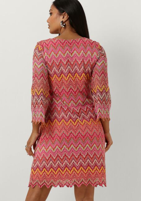ANA ALCAZAR Mini robe TUNIC DRESS NO FRINGES en rose - large