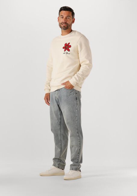 LES DEUX Chandail FLOWER BASKET SWEATSHIRT Blanc - large