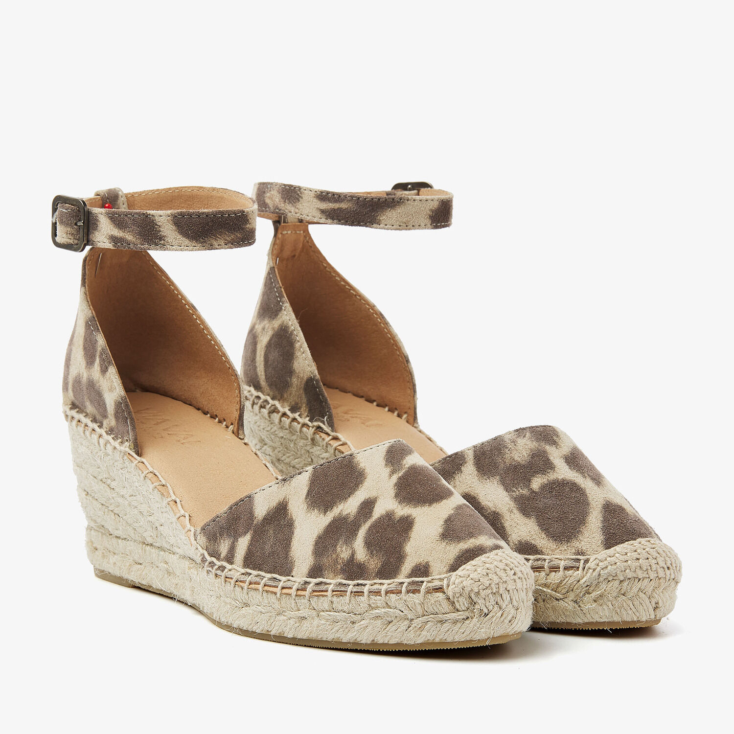 Bruine VIA VAI Sandalen FLORA BRAID - large