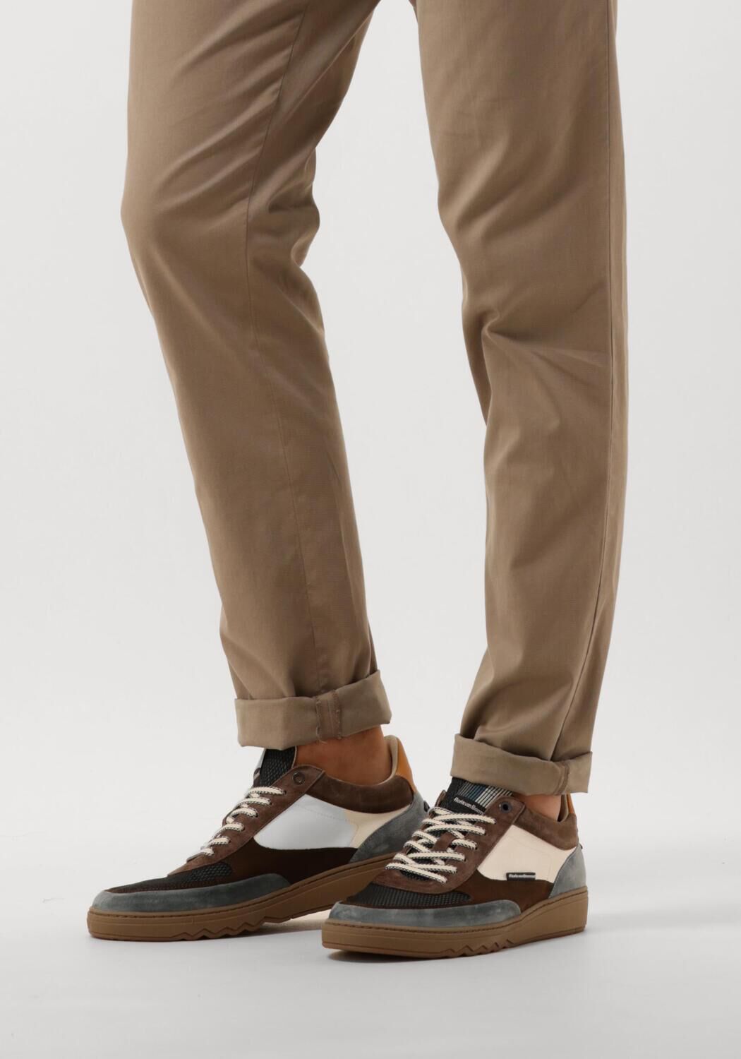 Taupe FLORIS VAN BOMMEL Sneakers SFM-10143 KUPSTER - large