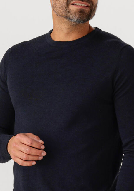 STEFANO LAURAN Pull CREW Bleu foncé - large
