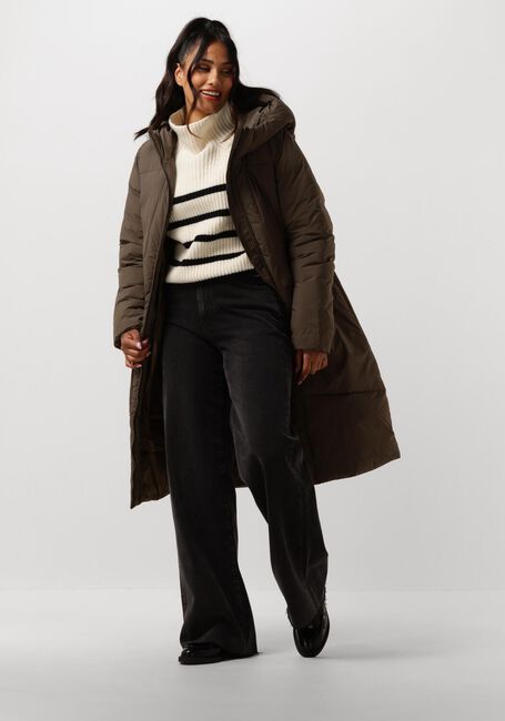ELVINE Veste matelassé ELIZA en marron - large