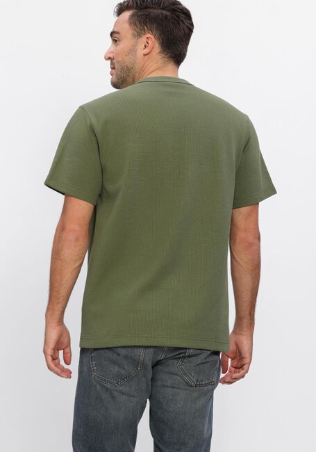 Groene G-STAR RAW T-shirt TRUE REGULAR STRUCTURED R T - large