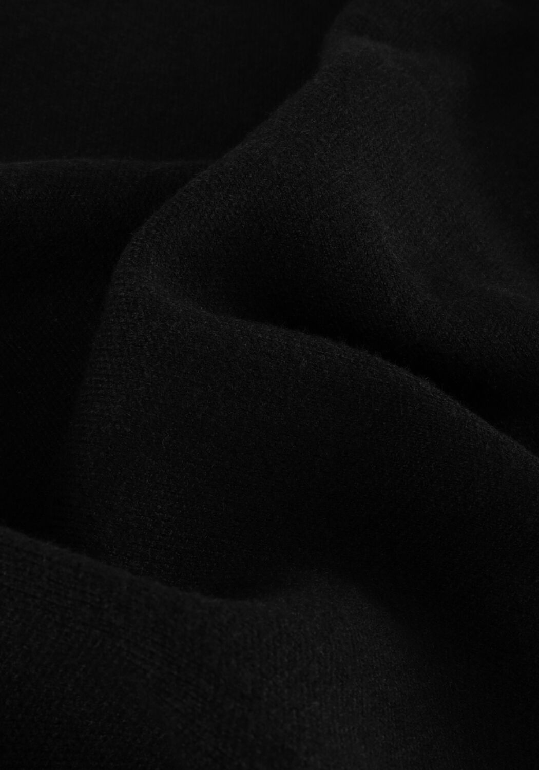 Zwarte MINUS Coltrui LUPI HIGH NECK KNIT PULLOVER - large