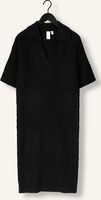 Zwarte Y.A.S. Midi jurk YASCIBYL 2/4 LONG KNIT DRESS Zwarte Y.A.S. Midi jurk YASCIBYL 2/4 LONG KNIT DRESS - medium
