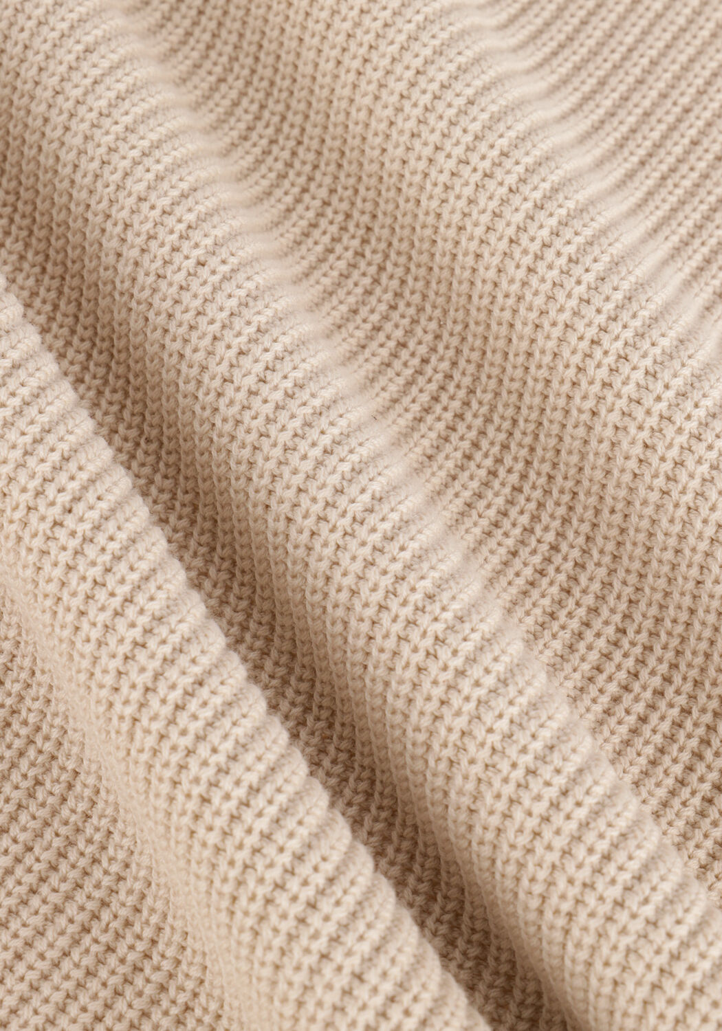 BUTCHER OF BLUE Pull LARSEN CREW KNIT en beige - large