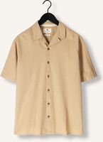 ANERKJENDT Chemise décontracté AKLEO S/S SEERSUCKER SHIRT en camel ANERKJENDT Chemise décontracté AKLEO S/S SEERSUCKER SHIRT en camel - medium