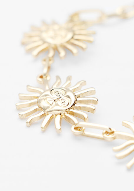 NOTRE-V Boucles d'oreilles NECKLACE SUN Doré - large