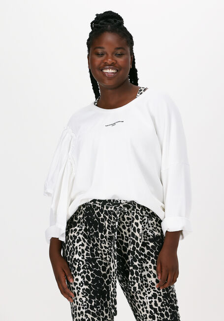 10DAYS Chandail SWEATER VOILE en blanc - large