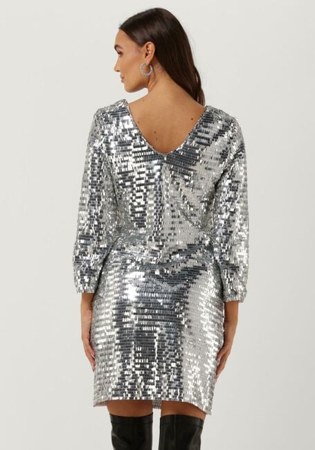 Y.A.S. Mini robe YASROARING 7/8 MINI SEQUIN DRESS en argent - large