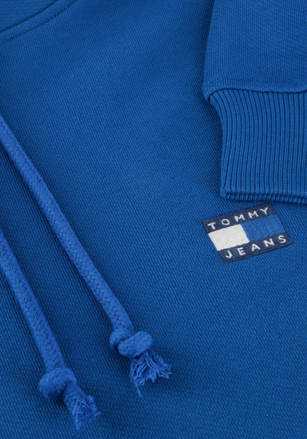 Blauwe TOMMY JEANS Sweater TJM REG BADGE HOODIE EXT - large