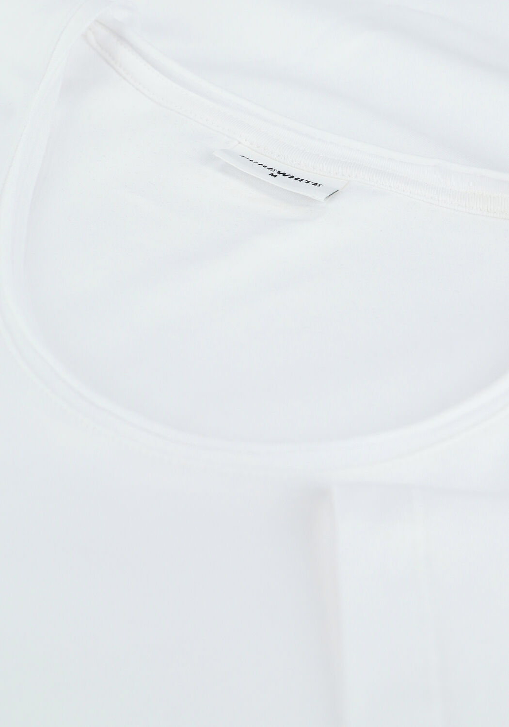 PUREWHITE T-shirt ESSENTIAL TEE U NECK en blanc - large