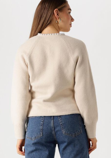 NEO NOIR Gilet LILLY PEARL KNIT CARDIGAN Crème - large