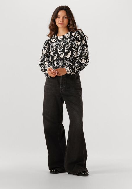 Zwarte OBJECT Top OBJMYA RE L/S TOP - large