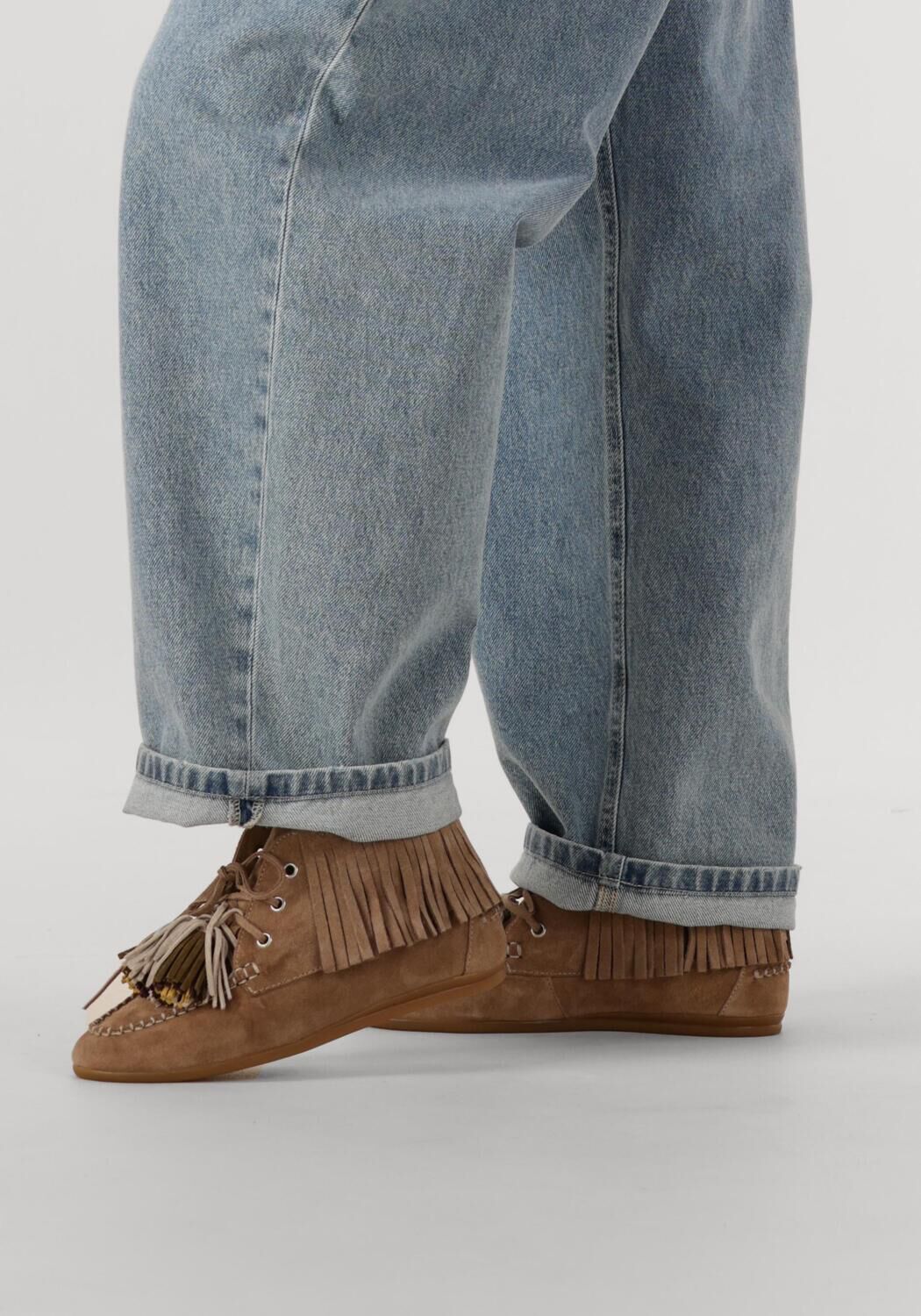 TORAL MAUSI Mocassins en taupe - large