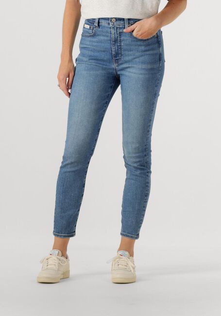 CALVIN KLEIN Slim fit jeans HGH RS SKNNY ANKL en bleu - large