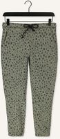 Donkergroene 10DAYS Joggingbroek CROPPED JOGGER ARMY LEOPARD Donkergroene 10DAYS Joggingbroek CROPPED JOGGER ARMY LEOPARD - medium