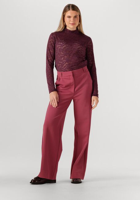 Bordeaux STUDIO ANNELOES Top REAGAN LACE TOP - large