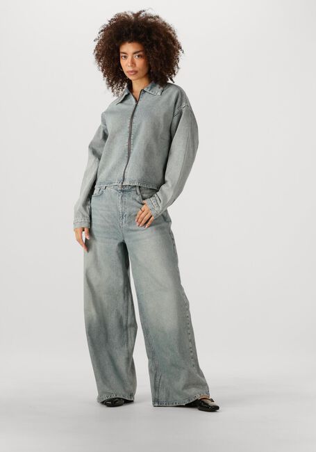 MY ESSENTIAL WARDROBE Veste en jean MWMALEA 174 BOXY JACKET en gris - large