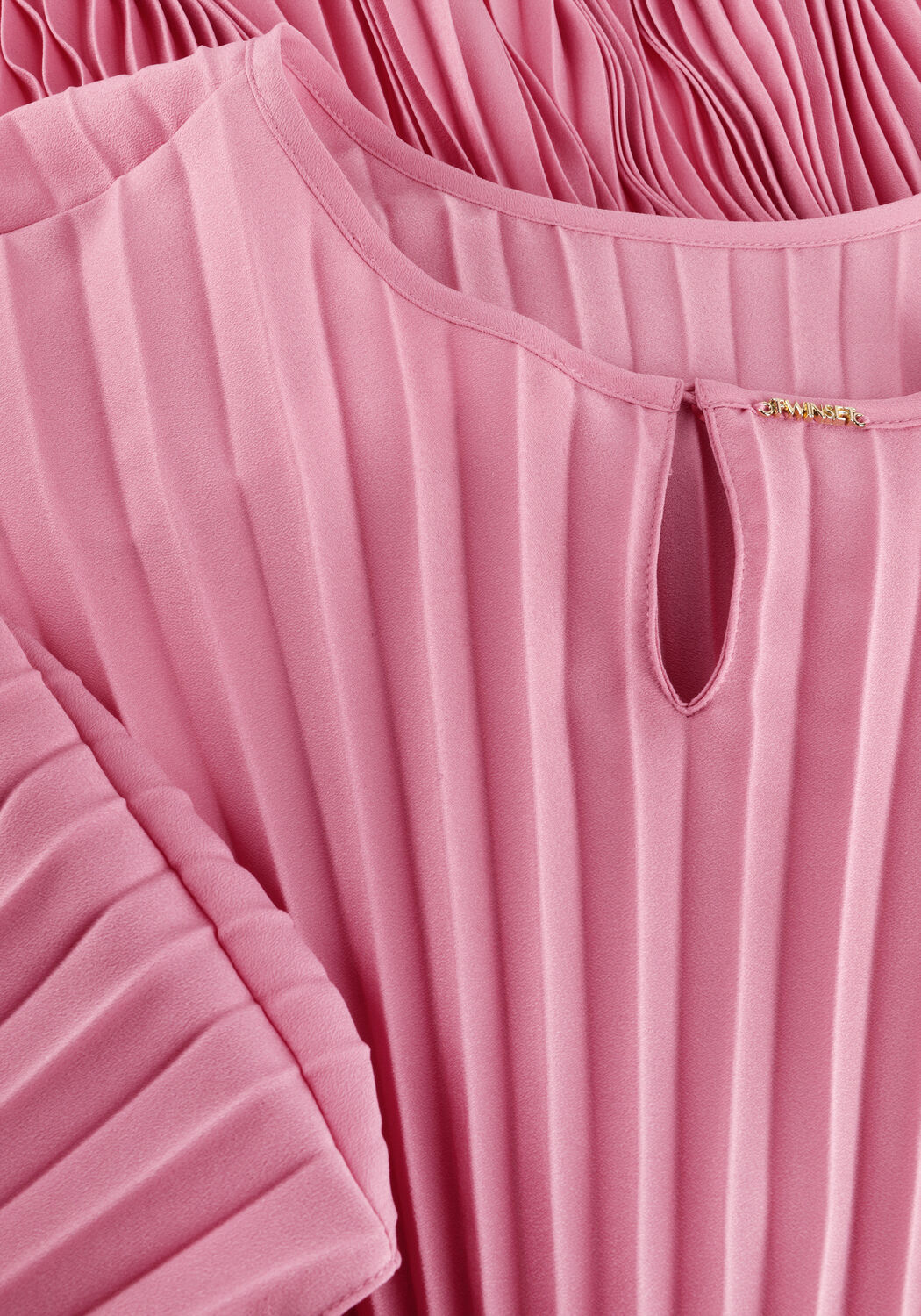 Roze TWINSET MILANO Maxi jurk 261TP2562 - large